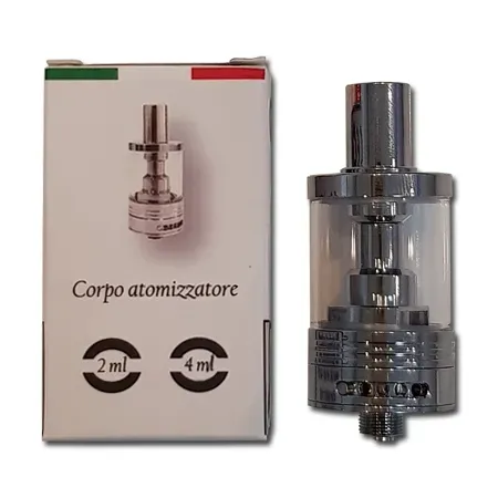 Ovale Body Tank serbatoio 4ml silver