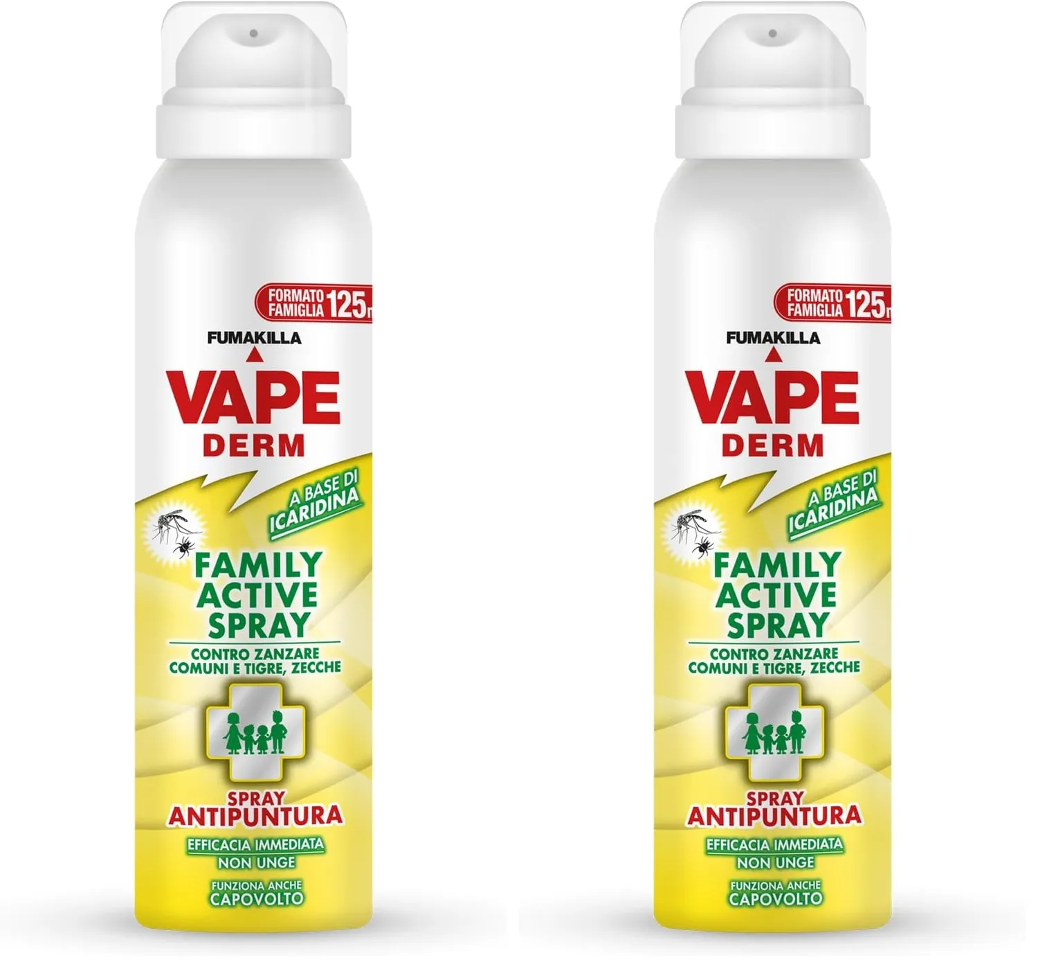 Vape Derm Family Active spray antipuntura 125ml icaridina