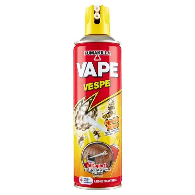 Vape Vespe spray insetticida 400ml 3 pezzi nidi esterni