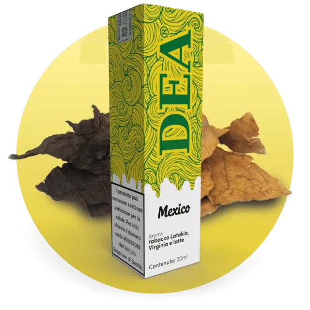 DEA Flavor Skomposto Mexico liquido scomposto 20ml Latakia Virginia