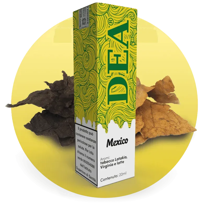 DEA Flavor Skomposto Mexico liquido scomposto 20ml Latakia Virginia