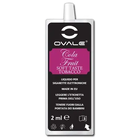 Ovale Freedom Cola liquido 0 mg 2 ml tabaccoso dolce