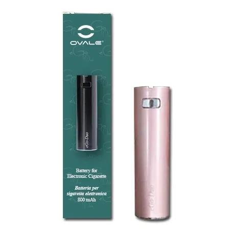Ovale eGo-Duo batteria 800 mAh violet red europea