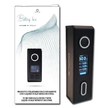 Ovale Battery Box batteria 3200 mAh nero