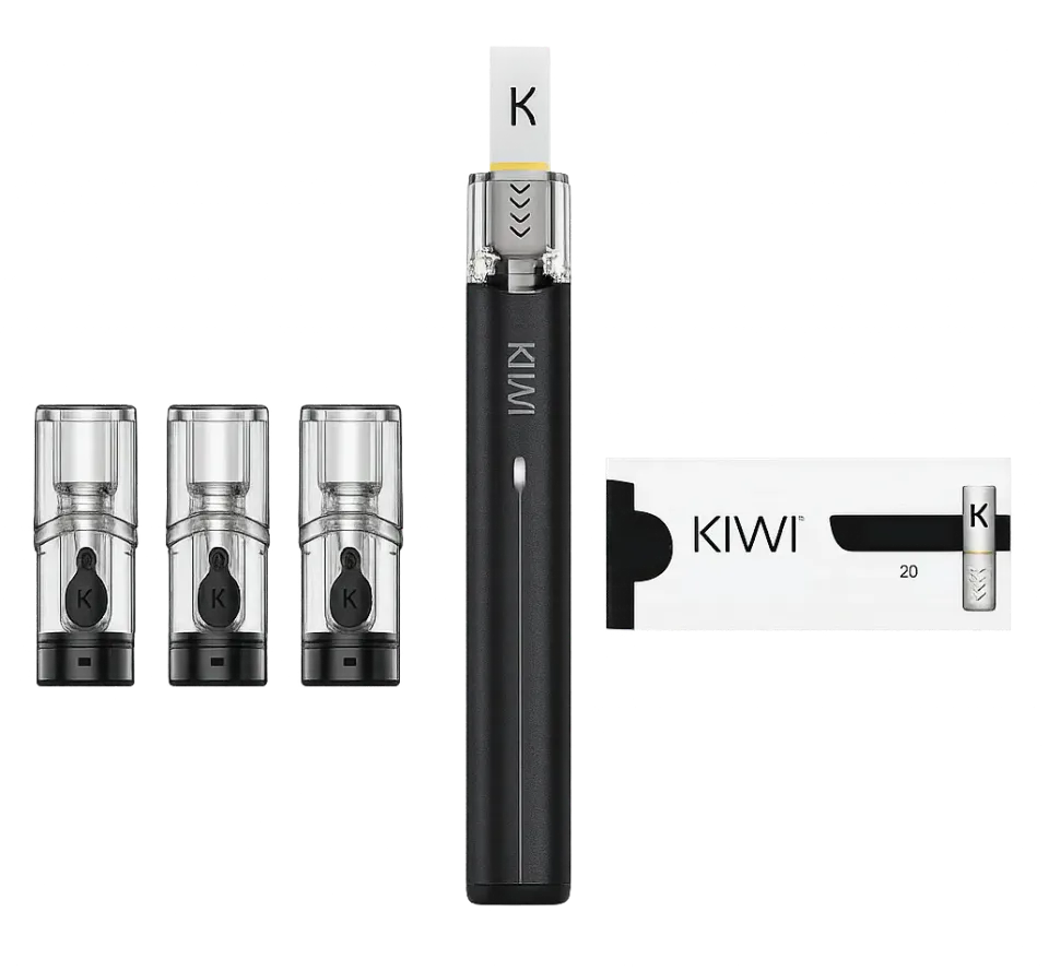 KIWI Spark Combo kit pod Black pod 0,8 filtri + liquidi