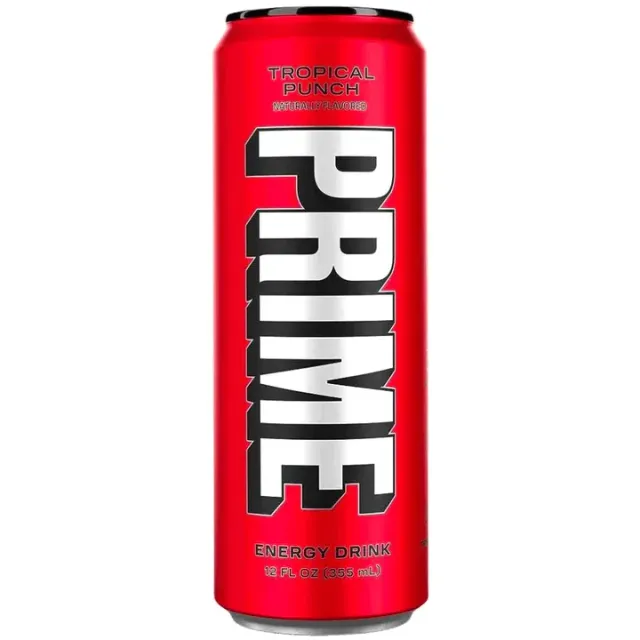 Prime Tropical Punch bevanda energetica con caffeina