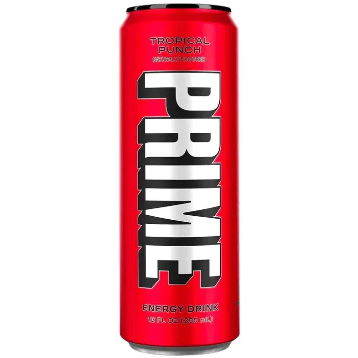 Prime Tropical Punch bevanda energetica con caffeina