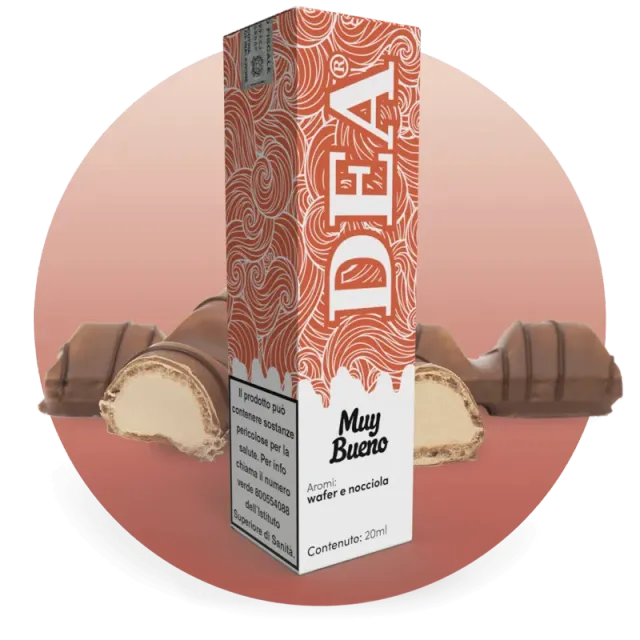 DEA Flavor Muy Bueno Liquido Scomposto 20ml Nocciola