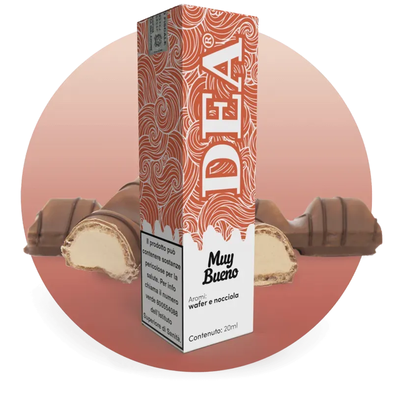 DEA Flavor Muy Bueno Liquido Scomposto 20ml Nocciola