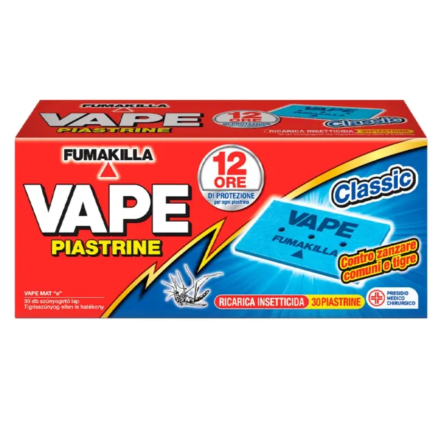 Vape Classic piastrine antizanzare 150 pezzi classica