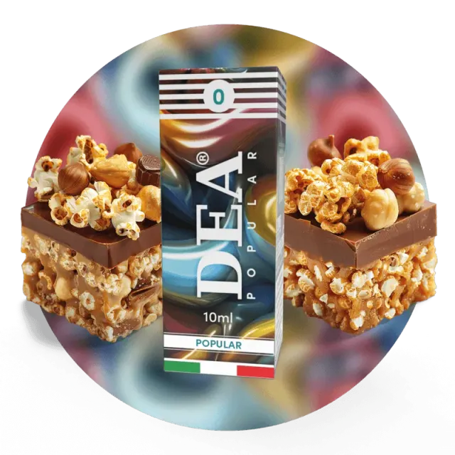 DEA Flavor POPular liquido pronto 10ml senza nicotina dolce